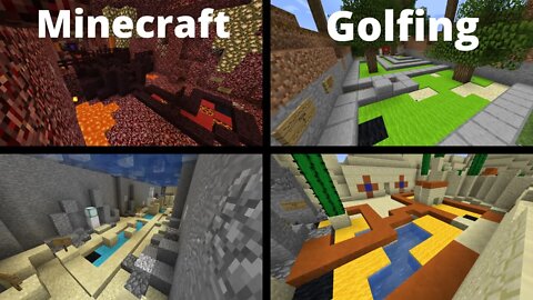 Minecraft: Mini Golf Mini Game