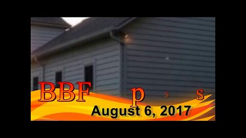 BBF Baptisms: August 26, 2017