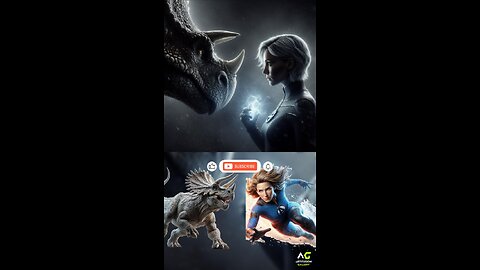 Fantastic 4 facing Triceratops 💥 - Avengers vs DC - All Marvel & DC Characters #dc #shorts #marvel