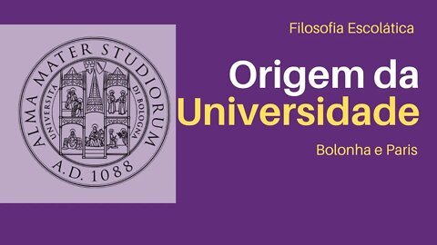 Origem da Universidade