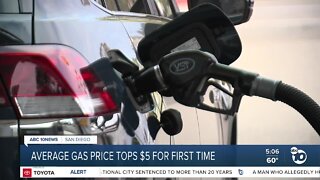 SD average gas price sets record of more than $5