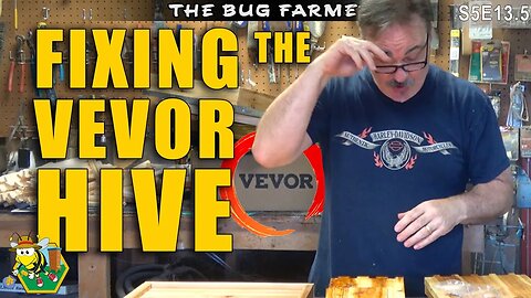 Fixing My VEVOR Bee Hive #beekeeping