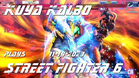 Kuya Kalbo plays Chun Li Street Fighter 6 as Puyat 11-19-2023