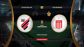 Libertadores 2022 - Estudiantes x Athletico PR | Quartas de finais (Volta) | FIFA 22 SIMULAÇÃO