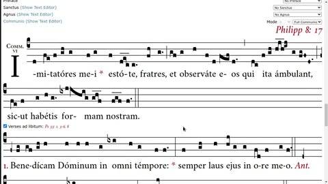 Imitatores mei estote - communion for St Anthony Mary Zaccaria