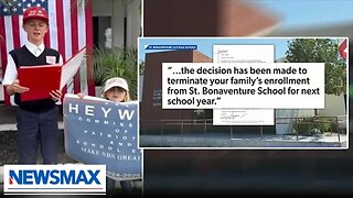 Family speaks out after son kicked out of school over patriotic speech | Rob Schmitt Tonight