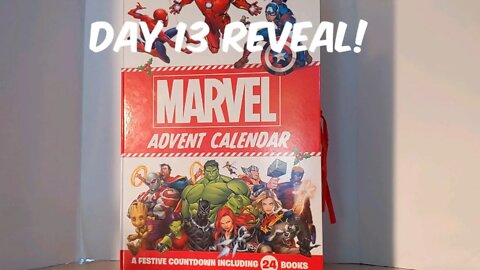 MARVEL ADVENT CALENDER - DAY 13 STORYBOOK REVEAL!