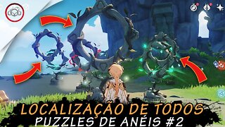 Genshin Impact, Localização e COMO resolver todos os PUZZLES de anéis #2 | Super Dica PT-BR