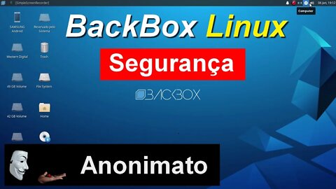 BackBox Linux distro focada em segurança, anonimato, testes de penetração e hacking ético