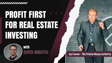 Profit First For Real Estate Investing by David Richter