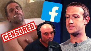 Mark Zuckerberg ADMITS That Facebook CENSORED Hunter Biden Laptop Story On Joe Rogan Podcast