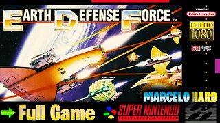 Earth Defense Force - Super Nintendo (Full Game Walkthrough)