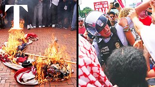 Pro-Palestine protests turned violent in DC as thousands took to the streets