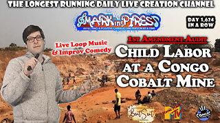 Live From A Child Labor Cobalt Mine in The Congo..