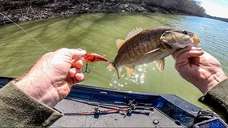 Tricking TOUGH Early Spring Bass to Bite!