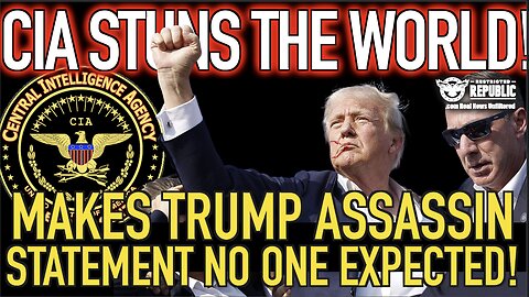 CIA Stuns The World! Makes Trump Assassin MKUltra Statement No One Expected!