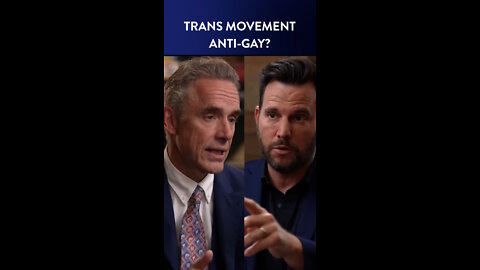 Jordan Peterson: Is the Trans Movement Anti-Gay? #Shorts | DM CLIPS | RUBIN REPORT