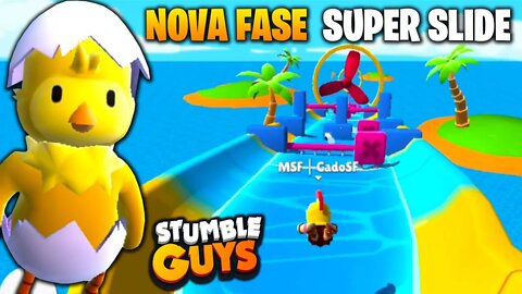 Atualização com a Fase do Toboágua no Stumble Guys