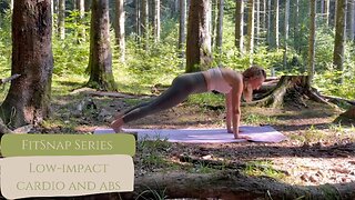 Cardio and Abs Pilates Workout : 10-Minute Low-Impact FitSnap Pilates