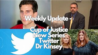 Channel Update: Cup of Justice, New Series and Co-Host, Dr Kinsey and Twitter