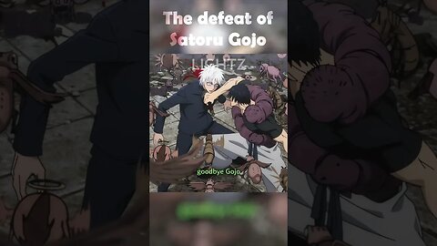 The defeat of Sotoru Gojo - We Voiced Over Jujutsu Kaisen Season 2