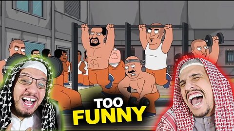 Arab Muslim Brothers Reaction To Family Guy - Peter Looks For a Gang