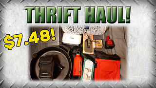 Insanely Good Prepper Equipment Haul at the Thrift Shops!
