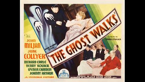 The Ghost Walks (1934) | American horror-mystery film directed by Frank R. Strayer