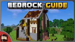 TIPS For Building | Bedrock Guide EP 06 | Tutorial Survival Lets Play | Minecraft