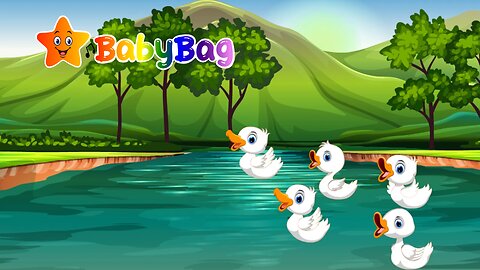 Five little ducks | Kids nursery rhymes | BabyBag