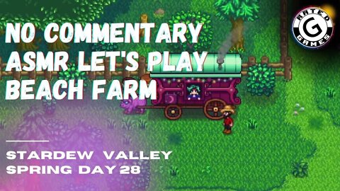 Stardew Valley No Commentary - Family Friendly Lets Play on Nintendo Switch - Spring Day 28
