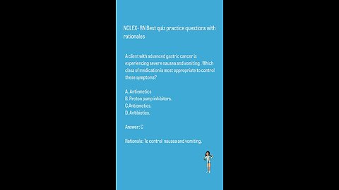 NCLEX-RN Professional standard quiz questions with rationals