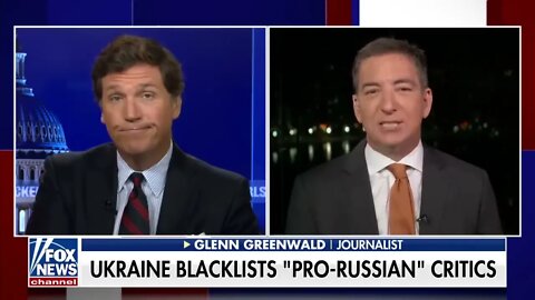 Tucker: Ukraine claims Tulsi Gabbard, Glenn Greenwald are 'pro Russian' | Tucker hit it again!