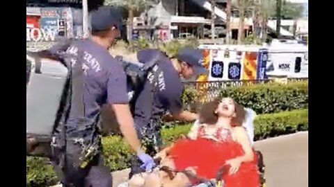 First Responders Help Victims of Mass Stabbing on the Las Vegas Strip
