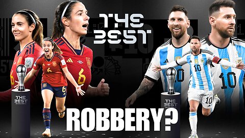 BONMATI AND LEO MESSI WINS FIFA THE BEST | HAALAND ROBBED?