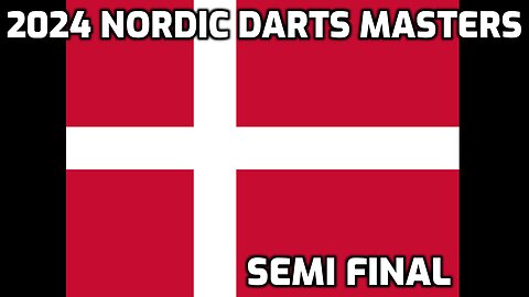 2024 Nordic Darts Masters Humphries v Cross