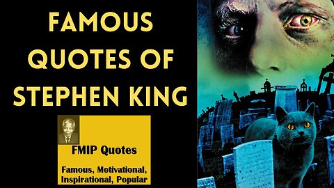 Famous Quotes of Stephen King