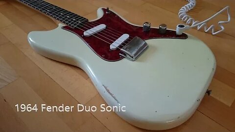 Guitar Demo 1964 Fender Duo Sonic Part 2