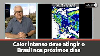 Calor intenso deve atingir o Brasil nos próximos dias com temperaturas acima de 40ºC