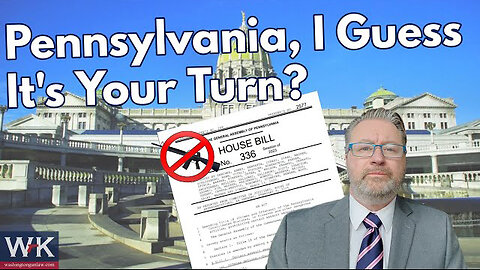 If you own a firearm in Pennsylvania you need to watch this now! PA Assault Weapon Ban! #HR336