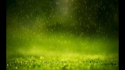 Rain - the sound of rain and thunder