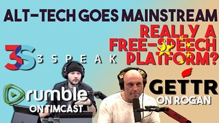 Should You Trust Gettr? 3speak Rumble & Gettr: Alt-Tech Censorship & Free Speech!