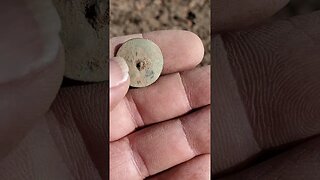 flatty #coins #buttons #silver #battlefield #civilwar #metaldetecting #trending #relics