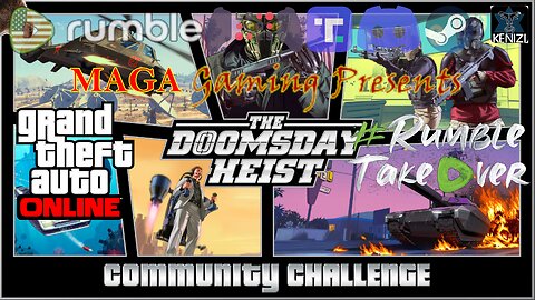 GTAO - The Doomsday Heist Community Challenge Week: Thursday... even though I shouldn't... w/ Takumi