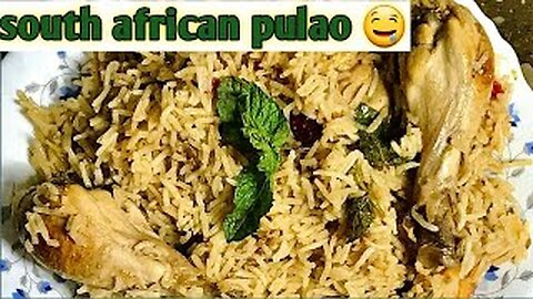 south African pulao | how to make chicken pulao | easy pulao recipy | by fiza farrukh