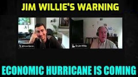 New Dr. Jim Willie: This Is Your Last Chance! Economic Hurricane Is Coming!