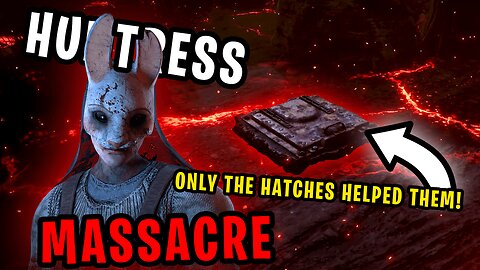 Total massacre of the huntress! DBD 2v8 gameplay