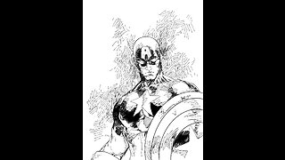 Inking Captain America #2
