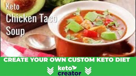 Keto Chicken Taco Soup