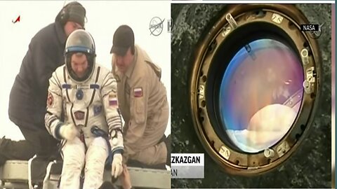 Astronaut Return From the Moon on earth after six months